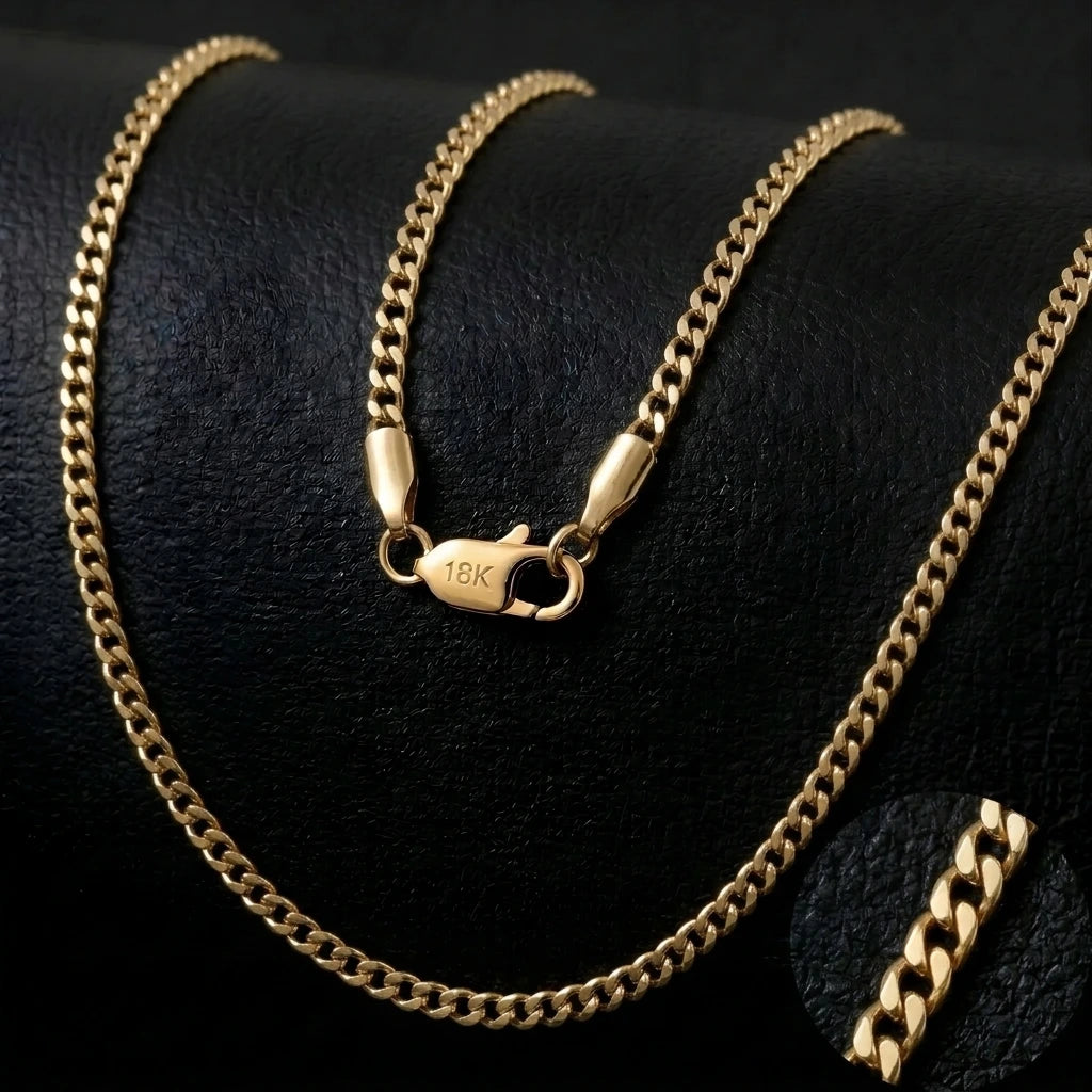 Cadena Cubana 3mm