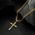 Combo Cadena Cubana 6mm + Dije Cristo