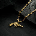 Combo Cadena Gucci + Dije Pistola